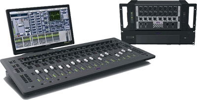Avid S3L live mixing system