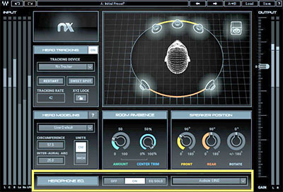 Waves Nx Virtual Mix Room EQ