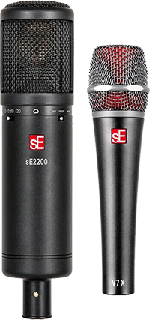 sE Electronics sE2200 and V7 X