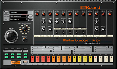 Roland TR-808 Software Rhythm Composer 