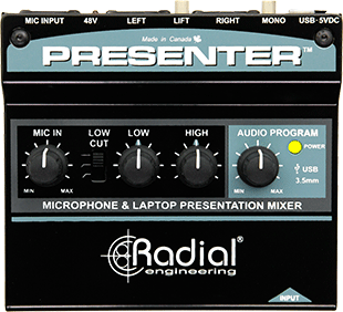 Radial Engineering Presenter compact mixer