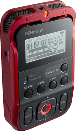 Roland R-07 High-Resolution Audio Recorder