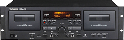 Tascam 202mkVII dual cassette deck