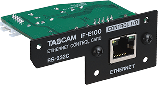 Tascam IF-E100 Ethernet Control Card