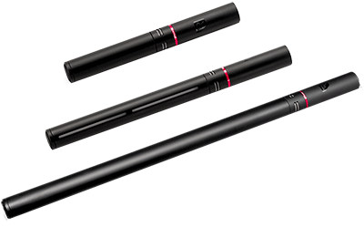 Rycote shotgun range: HC-15, HC-22 and HC-35