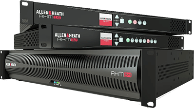 Allen & Heath's AHM range of Audio Matrix Processors