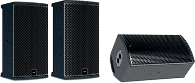AP108 range of two-way, point-source loudspeakers