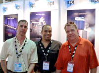 Gordon Smart (API), Laz Harris (APMG) and Dan Zimbelman (API)