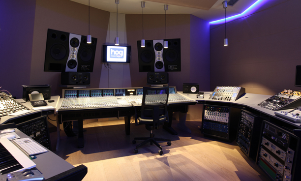 Regia A, the main studio control room