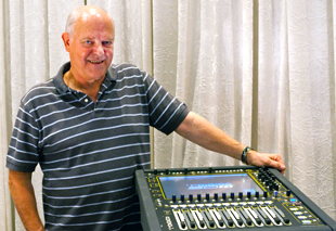 Australian sound engineer Ernie Rose