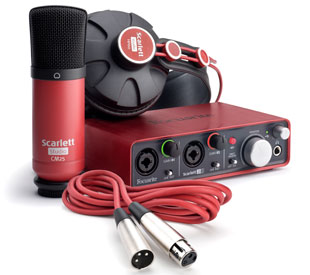 Focusrite Scarlett Studio recording package