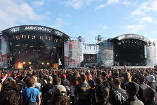 Hellfest's two main stages