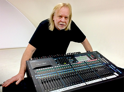 Wakeman and Qu-32 digital mixer