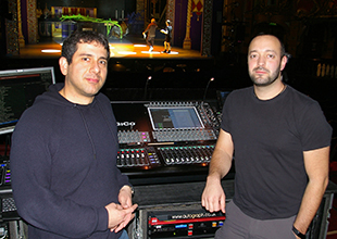 Sound Designers Nick Lidster and  Avgoustos Psillas