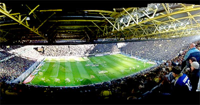Signal Iduna Park, home to Borussia Dortmund