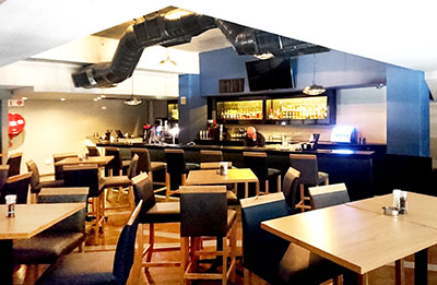 Rhapsody’s bar/restaurant in Hatfield