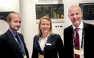 Lucio Gerelli of Elber Srl, Ulrike Lauterbach of RTW and Roberto Frigerio of Elber