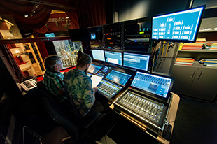 SSL System T in the Burgtheater Control Room