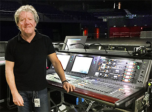 Rick Pope and PM10 mixing console
