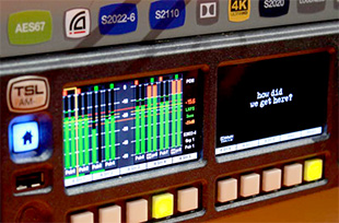 TSL Products PAM2-IP audio monitoring