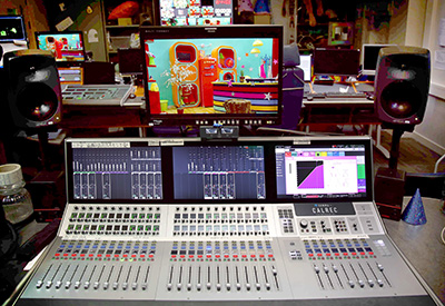 Summa mixing in dock10's HQ6 studio
