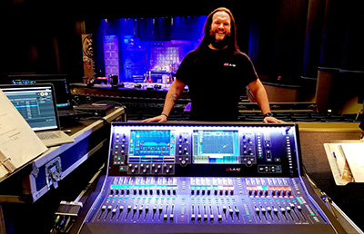 Chris Wilson at the dLive S5000