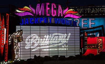 Brilliant! at the Las Vegas Neon Museum