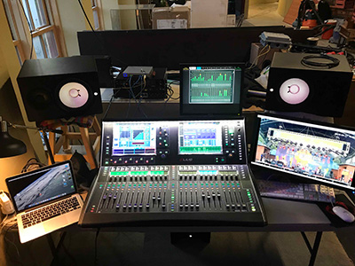 Show And Tell’s Studio at the Lafayette Science Museum with Allen & Heath dLive C3500 Surface