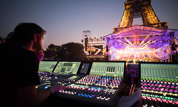 Mixing the Concert de Paris 