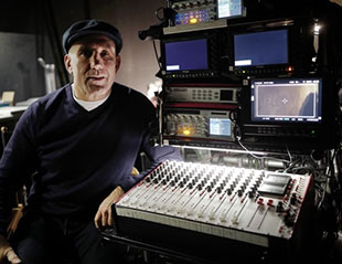 Production sound mixer Simon Hayes