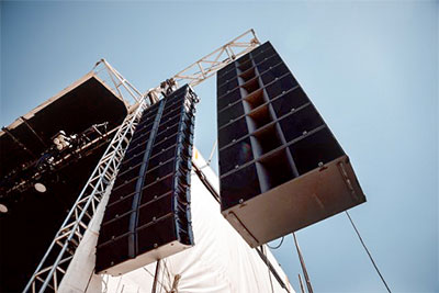 STS deployment of L-Acoustics K2