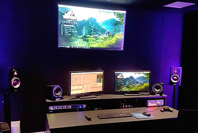 Frontier Developments audio production