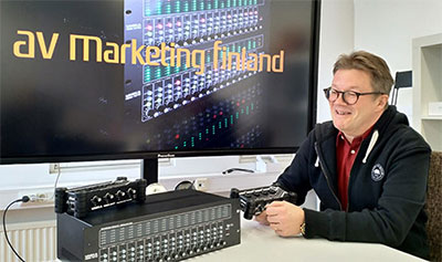 AV Marketing Audio Product Manager, Jyrki Makinen