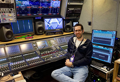 Senior Audio Broadcast Engineer Omer Barzilay