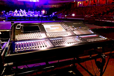 DiGiCo mixing at the Royal Albert Hall
