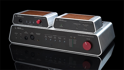 The Precision Headphone Amplifier, Precision Phono Pre-Amplifier and Precision Digital-to-Analog Converter.