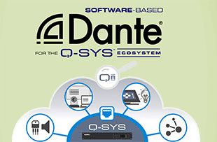 QSC adds Software-based Dante to Q-Sys Ecosystem