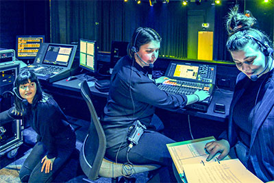 Riedel's Bolero provides communications for WAAPA performance crews.