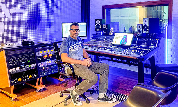 Fede Soto Roland and the new ASP8024-HE console 