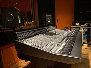 The new SSL Origin at Tweed Recording Audio Production School