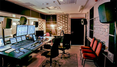 The Friscay Studio features a Genelec 5.1 Smart Active Monitoring system (Pic: OperaCafé)