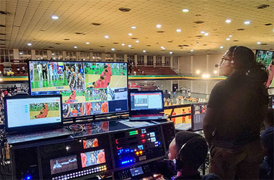 M-One Productions at work on the Elite 1 Caribbean Basketball League