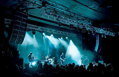L-Acoustics K2 sound system at Manchester Academy during Manchester Orchestra's performance