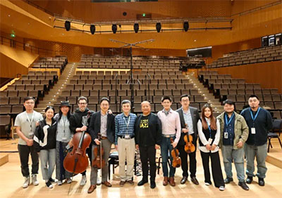 Xinghai Concert Hall and Shanghai Quartet recordings