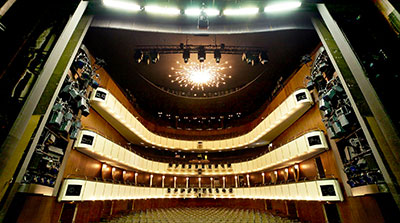 The auditorium in Hamburg’s Thalia Theater 