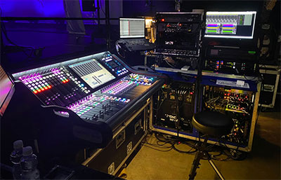 Brown Note Productions' new SSL Live L650 