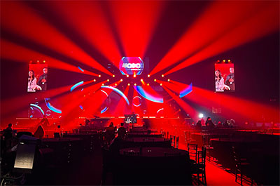 Martin Audio WPL Line Array for the MOBO Awards