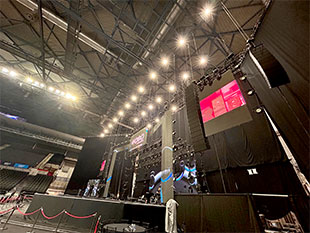 Martin Audio WPL Line Array for the MOBO Awards