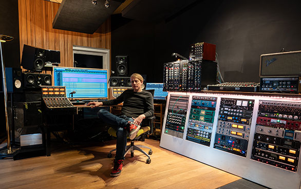 Sebastian Omerson at Number Nine Studios