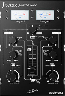 Audiotonix Steam powered DJ mixer
